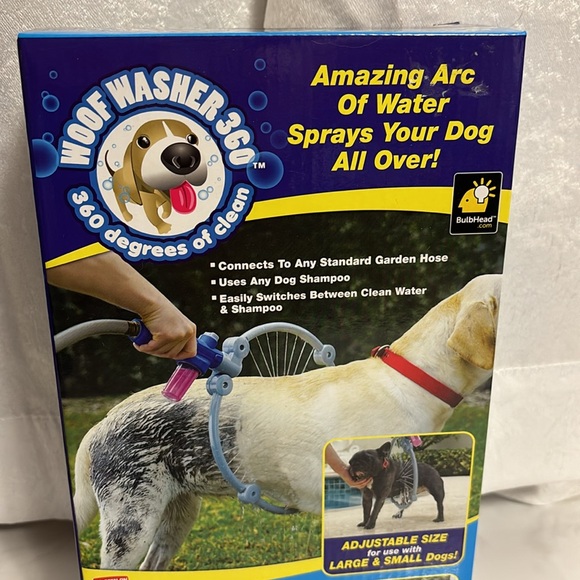 Woof Washer 360 Hose Attachment for Easy Dog Washing, New In Box - Picture 2 of 8
